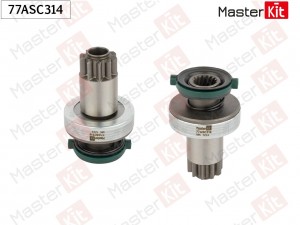 Бендикс стартера  AUDI, VW TDi 77ASC314 77ASC314 MASTER KIT