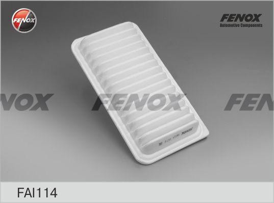 фильтр воздушный!\ Toyota Avensis/Corolla 1.4-2.4 03> FAI114 FENOX