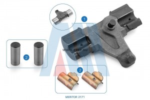 РМК суппорта (лапка) MERITOR Elsa 225L Рычаг , Роликовый Подшипник Рычага 2171 ALCAN