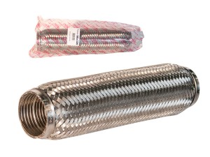 Гофра глушителя 60x320 в 3-ой оплетке interlock нержавеющая сталь GARDE G60320 GARDE