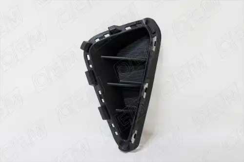 Накладка бампера переднего левая Kia Rio 4 FB седан, 2020-нв, текстурная OEM1520L OEMPARTS