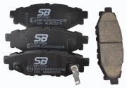 Колодки тормозные задние (SUBARU LEGACY 03/OUTBACK 03 2.0/2.5) BP27501 BP27501 SB NAGAMOCHI