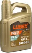 L034-1621-0404 LUBEX Синт-ое мот.масло PRIMUS MV 0W-40 CF/SN A3/B4 (4л) L03416210404 LUBEX