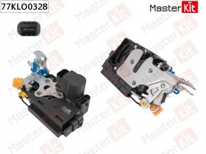 Замок двери перед. лев. CHEVROLET AVEO (T250)/LACETTI (J200) 2002 - 2011 77KLO03 77KLO0305 MASTER KIT