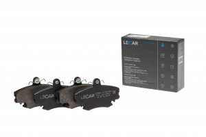 Колодка тормозная передняя ВАЗ Largus (8 кл), RENAULT Logan (к-т 4 шт) LECAR017090501 LECAR