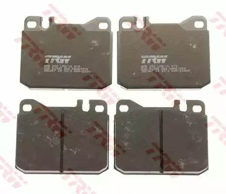 GDB242 010 20=FDB143=571372B !колодки дисковые п.\ MB W123 2.0-3.0D/TD 76-79 GDB242 TRW