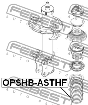 Пыльник амортизатора OPSHB-ASTHF OPSHB-ASTHF FEBEST