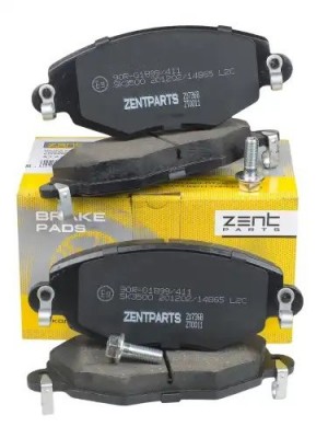 колодки дисковые передние! Ford Mondeo III 1.8i-2.5i/2.0Di 00> Z07368 ZENTPARTS