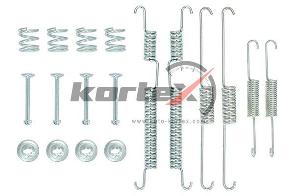 Ремкомплект барабанных колодок HYUNDAI ELANTRA(XD)/MATRIX (203x39) KBD006 KBD006 KORTEX