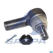 Наконечник рулевой тяги SAF MERCEDES правый (M38х1.5/M30х1.5,L=135) SAMPA 09723201 SAMPA