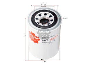 Фильтр гидравлический DONALDSON HC5807 HC-5807 SAKURA