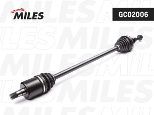 Привод в сборе правый AUDI A3/SKODA OCTAVIA/VW PASSAT/GOLF 1.6-2.0 03- (GKN 3047 GC02006 MILES