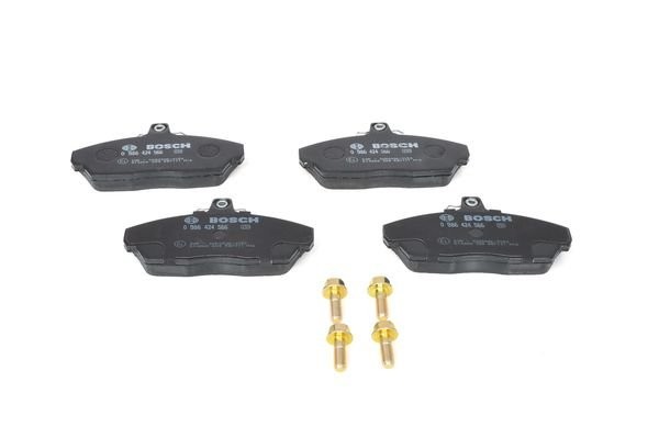 Колодки тормозные LAND ROVER Freelander (98-06) передние (4шт.) BOSCH 0 986 424 566 BOSCH