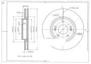 Диск тормозной AVANTECH BR3005S AVANTECH