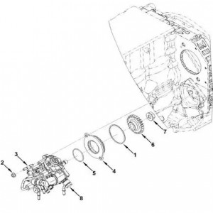 Топливный насос высок давл ГАЗ,ПАЗ ISF 3.8 Eвро-4 (5294402) (Haffen) 0438 HAFFEN