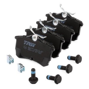 Колодки тормозные HONDA Accord (2.0/2.2/2.4) (98-02) задние (4шт.) TRW GDB3190 TRW