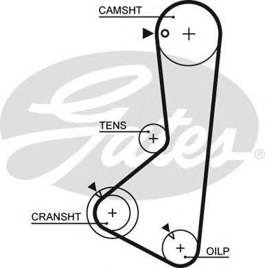 Ремень зубчатый 5374XS 124 x 29 (8597-15374) 5374XS GATES
