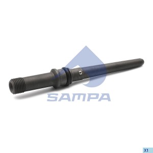 Трубка топливная 2 шарика  DCI 077.140 SAMPA
