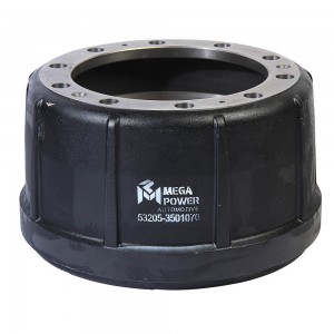 Барабан тормозной КАМАЗ-ЕВРО MEGAPOWER 350-32-027 MEGA POWER