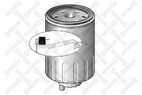 фильтр топливный!\ Renault 19/Laguna,Mitsubishi Carisma 1.9D/TD/2.2D/TD 92> 21-00076-SX STELLOX