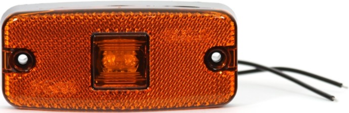 Фонарь габаритный светодиодный желтый желтый,LED / 9V-36V / IP68; Расстояние меж 223 WAS