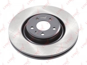Диск тормозной AUDI A4,A6,A7 (07-) передний (1шт.) LYNX BN-1254 LYNXAUTO