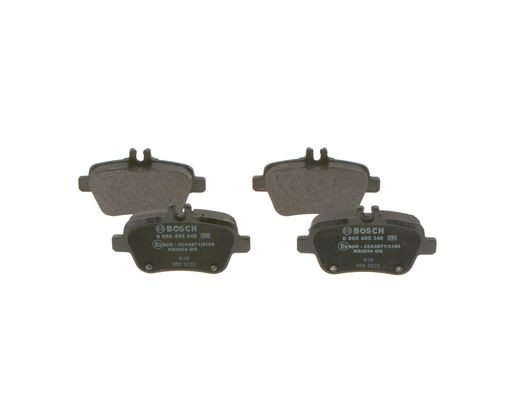 Колодки тормозные MERCEDES A (W176),B (W246) задние (4шт.) BOSCH 0 986 495 348 BOSCH