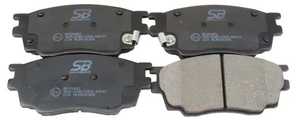 Колодки тормозные передние (MAZDA 6 (GG, GH) 1.8) BP25483 BP25483 SB NAGAMOCHI