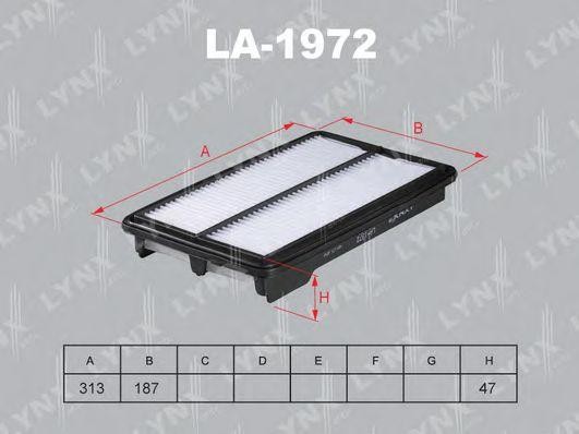 Фильтр воздушный подходит для HONDA Accord IX 3.0-3.5 13 LA-1972 LA-1972 LYNXAUTO