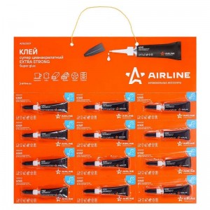 Клей супер "AIRLINE" EXTRA STRONG (3 г) (быстродействующий) ADGC007 AIRLINE