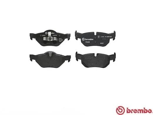 P06038 1145 00 !колодки дисковые з.\ BMW E87 2.0i/2.0D 04> P06038 BREMBO