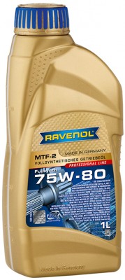 Масло трансмиссионное MTF-2 75W80 синт.1л RAVENOL 1221103-001 RAVENOL