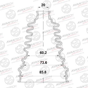 Пыльник привода Avantech UB01 AVANTECH