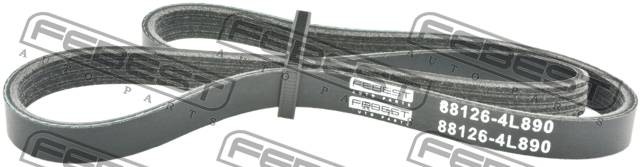 Ремень поликлиновой 4 клина 88126-4L890 FEBEST