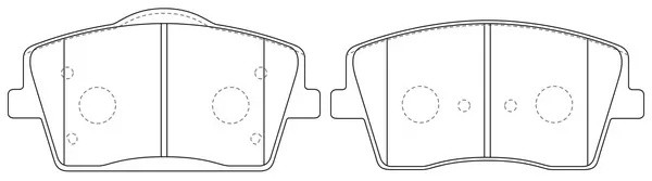 Колодки тормозные GEELY Tugella 11.19 (FY11), VOLVO XC40 BP45006 BP45006 SB NAGAMOCHI