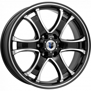 КиК Балеар-Оригинал 18.0 / 7.5J PCD 6x139.70 ET 25.00 ЦО 106.10 Литой / Черный с R67688 K K