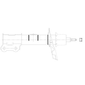 Амортизатор HYUNDAI i30 2013 - 2016 / Elantra GT 2013 - 2017 перед.лев. GY1793G GY1793G CTR