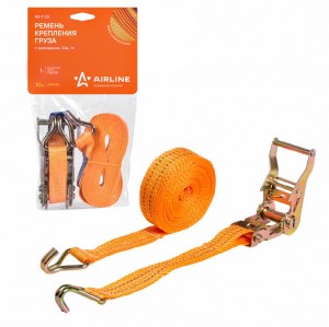 Ремень крепления груза (10 м) 1 т "AIRLINE" (с храповиком) AST22 AIRLINE