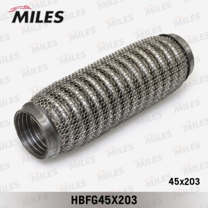 Труба гофрированная (гофра) кольцевым плетением и металлорукавом 45X203 HBFG45X2 HBFG45X203 MILES