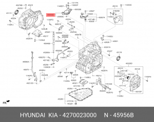 KIA CERATO / PICANTO / SPECTRA АКПП 4270023000 HYUNDAI KIA