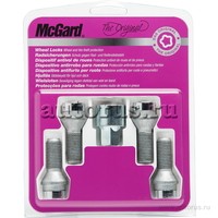Болт колеса М14х1.5х27.3 секретки конус комплект 4шт. головка под ключ 17мм MCGA 27222SU MCGARD