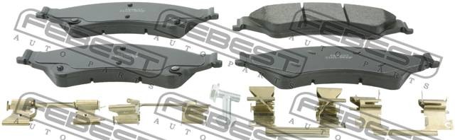 Колодки передниеMAZDA BT-50 2011- 2101-RNGF 2101-RNGF FEBEST