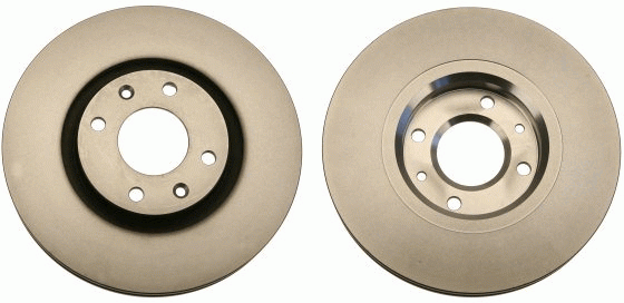 PEUGEOT 307 (2001-2007)/CITROEN C5 (2001-2005) ДИАМЕТР 283ММ DF4183 TRW