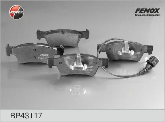 Колодки задние VW Transporter V 03-, VW Touareg 06- [141,5*53,9*19, 1KE, ATE sys BP43117 FENOX