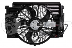 Вентилятор конд. с кожухом для а/м BMW X5 (E53) (00-) LFAC26E5 LFAC26E5 LUZAR