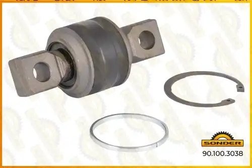 Сайлентблок задней реактивной тяги DAF SCANIA MB D=67 d=17 B=43 h=24 Ax=115 901003038 SONDER