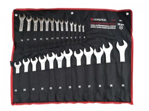 Набор ключей комбинир 18пр.(8-19,21,22,24,27,30,32) (свертка) /FORSAGE/ F5186H FORSAGE TOOLS
