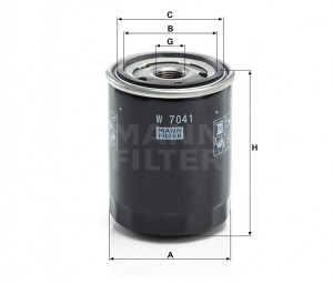 FORD / NISSAN / SUBARU W7041 MANN FILTER
