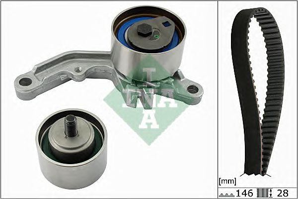 Комплект ГРМ CHRYSLER VOYGER IV 2.4 530064110 530 0641 10 INA