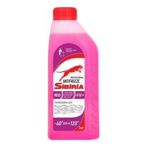 Антифриз красный -40C 1кг G12+ SIBIRIA 800598 SIBIRIA